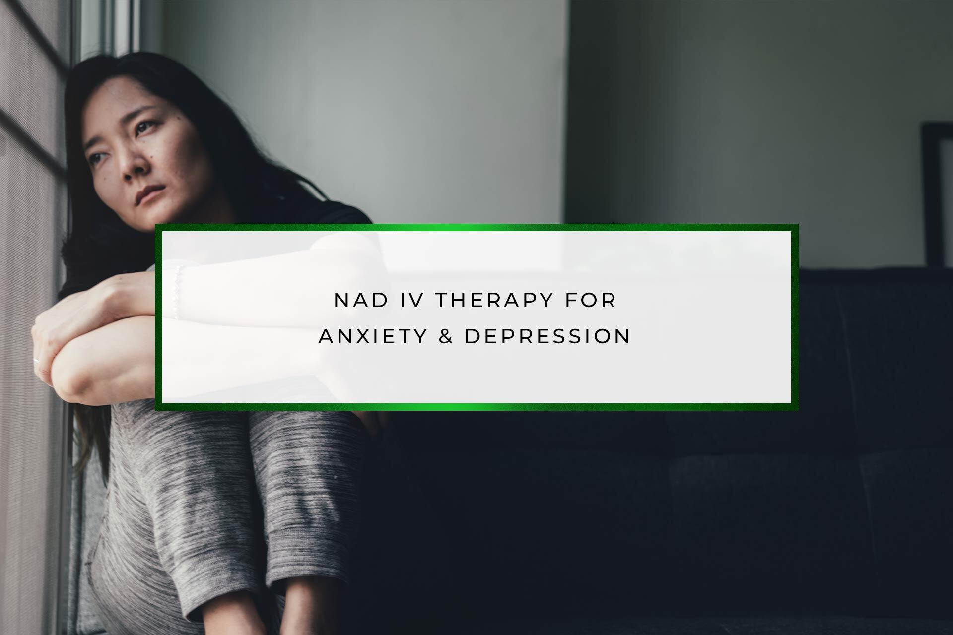 NAD IV Therapy for Anxiety & Depression | CryoFit